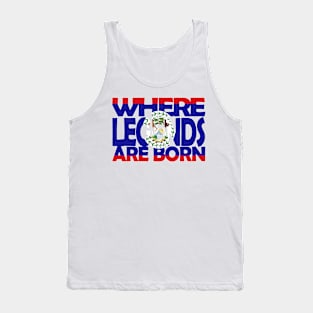 Belize Flag - Where Legends Are Born - Belizean - Soca Mode Tank Top